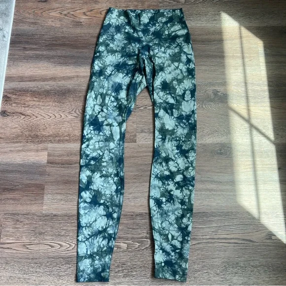 Lululemon Wunder Under Hi-Rise Tight *Luxtreme 28" Misty Moss Sea Steel - Picture 5 of 13